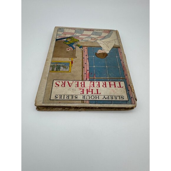 The Three Bears 1906 color illustrated children's book rare hardback - Picture 3 of 9